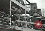 Image of British Expeditionary Force departing via ship United Kingdom, 1940, second 42 stock footage video 65675064180