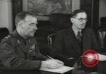 Standbild Lieutenant General Lucius Clay Washington DC USA, 1946, aus Sekunde 53 historischem Filmmaterial Videoclip 65675064206