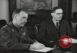 Standbild Lieutenant General Lucius Clay Washington DC USA, 1946, aus Sekunde 58 historischem Filmmaterial Videoclip 65675064206