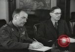 Standbild Lieutenant General Lucius Clay Washington DC USA, 1946, aus Sekunde 59 historischem Filmmaterial Videoclip 65675064206