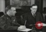 Standbild Lieutenant General Lucius Clay Washington DC USA, 1946, aus Sekunde 62 historischem Filmmaterial Videoclip 65675064206