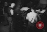 Image of Production of  Hebrew  newspaper Haaretz Palestine, 1945, second 34 stock footage video 65675064261