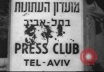 Image of Press Club Tel Aviv Tel Aviv Palestine, 1945, second 55 stock footage video 65675064262