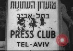 Image of Press Club Tel Aviv Tel Aviv Palestine, 1945, second 56 stock footage video 65675064262