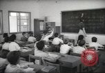 Image of Jewish children receiving instruction at Bialik Hebrew Day School Palestine, 1945, second 3 stock footage video 65675064275