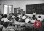 Image of Jewish children receiving instruction at Bialik Hebrew Day School Palestine, 1945, second 4 stock footage video 65675064275