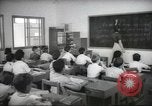 Image of Jewish children receiving instruction at Bialik Hebrew Day School Palestine, 1945, second 5 stock footage video 65675064275