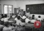 Image of Jewish children receiving instruction at Bialik Hebrew Day School Palestine, 1945, second 12 stock footage video 65675064275