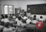 Image of Jewish children receiving instruction at Bialik Hebrew Day School Palestine, 1945, second 13 stock footage video 65675064275