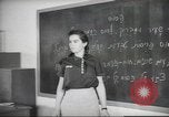 Image of Jewish children receiving instruction at Bialik Hebrew Day School Palestine, 1945, second 21 stock footage video 65675064275