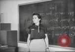 Image of Jewish children receiving instruction at Bialik Hebrew Day School Palestine, 1945, second 22 stock footage video 65675064275