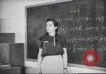 Image of Jewish children receiving instruction at Bialik Hebrew Day School Palestine, 1945, second 24 stock footage video 65675064275