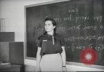 Image of Jewish children receiving instruction at Bialik Hebrew Day School Palestine, 1945, second 26 stock footage video 65675064275