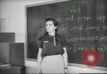Image of Jewish children receiving instruction at Bialik Hebrew Day School Palestine, 1945, second 27 stock footage video 65675064275