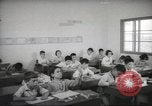 Image of Jewish children receiving instruction at Bialik Hebrew Day School Palestine, 1945, second 28 stock footage video 65675064275