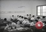 Image of Jewish children receiving instruction at Bialik Hebrew Day School Palestine, 1945, second 38 stock footage video 65675064275