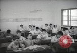 Image of Jewish children receiving instruction at Bialik Hebrew Day School Palestine, 1945, second 39 stock footage video 65675064275