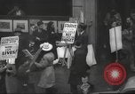 Image of American protesters New York City USA, 1937, second 7 stock footage video 65675064295