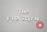 Image of Douglas F4D Skyray United States USA, 1957, second 22 stock footage video 65675064300