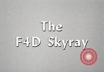 Image of Douglas F4D Skyray United States USA, 1957, second 23 stock footage video 65675064300