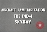 Image of Douglas F4D-1 Skyray United States USA, 1956, second 18 stock footage video 65675064302