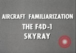 Image of Douglas F4D-1 Skyray United States USA, 1956, second 19 stock footage video 65675064302
