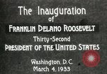 Image of Franklin Delano Roosevelt inauguration 1933 Washington DC USA, 1933, second 7 stock footage video 65675064318