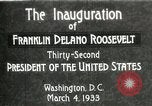 Image of Franklin Delano Roosevelt inauguration 1933 Washington DC USA, 1933, second 10 stock footage video 65675064318