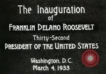 Image of Franklin Delano Roosevelt inauguration 1933 Washington DC USA, 1933, second 12 stock footage video 65675064318