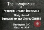 Image of Franklin Delano Roosevelt inauguration 1933 Washington DC USA, 1933, second 16 stock footage video 65675064318