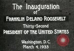 Image of Franklin Delano Roosevelt inauguration 1933 Washington DC USA, 1933, second 17 stock footage video 65675064318
