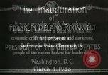 Image of Franklin Delano Roosevelt inauguration 1933 Washington DC USA, 1933, second 20 stock footage video 65675064318