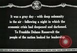Image of Franklin Delano Roosevelt inauguration 1933 Washington DC USA, 1933, second 23 stock footage video 65675064318