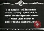 Image of Franklin Delano Roosevelt inauguration 1933 Washington DC USA, 1933, second 25 stock footage video 65675064318