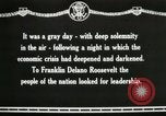 Image of Franklin Delano Roosevelt inauguration 1933 Washington DC USA, 1933, second 26 stock footage video 65675064318