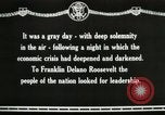 Image of Franklin Delano Roosevelt inauguration 1933 Washington DC USA, 1933, second 29 stock footage video 65675064318