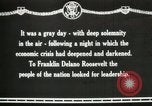 Image of Franklin Delano Roosevelt inauguration 1933 Washington DC USA, 1933, second 30 stock footage video 65675064318