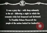 Image of Franklin Delano Roosevelt inauguration 1933 Washington DC USA, 1933, second 32 stock footage video 65675064318