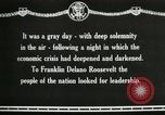 Image of Franklin Delano Roosevelt inauguration 1933 Washington DC USA, 1933, second 33 stock footage video 65675064318