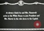 Image of Franklin Delano Roosevelt inauguration 1933 Washington DC USA, 1933, second 61 stock footage video 65675064318
