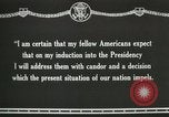 Image of Franklin Delano Roosevelt Washington DC USA, 1933, second 36 stock footage video 65675064319
