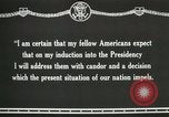 Image of Franklin Delano Roosevelt Washington DC USA, 1933, second 38 stock footage video 65675064319