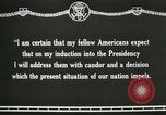 Image of Franklin Delano Roosevelt Washington DC USA, 1933, second 41 stock footage video 65675064319