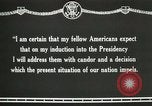 Image of Franklin Delano Roosevelt Washington DC USA, 1933, second 44 stock footage video 65675064319