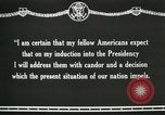 Image of Franklin Delano Roosevelt Washington DC USA, 1933, second 46 stock footage video 65675064319