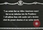 Image of Franklin Delano Roosevelt Washington DC USA, 1933, second 48 stock footage video 65675064319