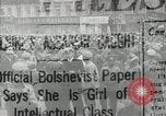 Image of Russian people demonstrating in Kronstadt Russia, 1924, second 1 stock footage video 65675064327
