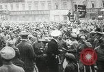 Image of Russian people demonstrating in Kronstadt Russia, 1924, second 8 stock footage video 65675064327