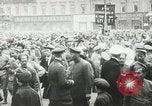 Image of Russian people demonstrating in Kronstadt Russia, 1924, second 10 stock footage video 65675064327