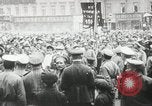 Image of Russian people demonstrating in Kronstadt Russia, 1924, second 13 stock footage video 65675064327